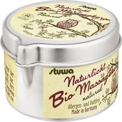 Stuwa Vegane BIO Massagekerze