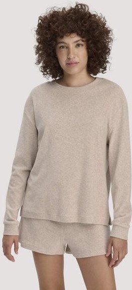 hessnatur Frottee Loungeshirt Oversize PURE COTTON aus reiner Bio-Baumwolle