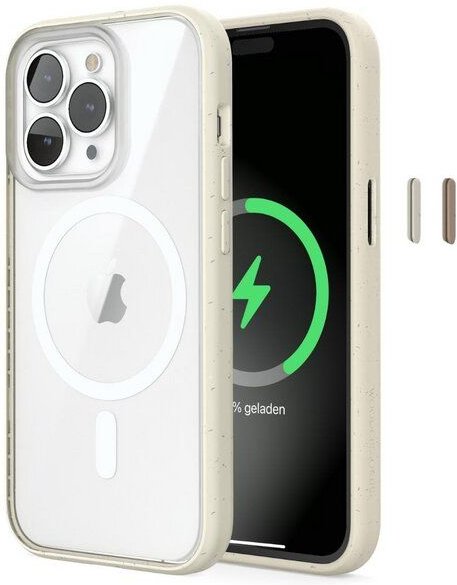 Thumbnail - Woodcessories Clear Case MagSafe - Durchsichtige iPhone Handyhülle mit Magnet - nachhaltig