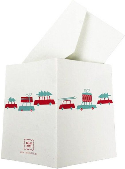 Salon Elfi Weihnachtskarte Auto