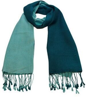 Frida Feeling Schal (70% Wolle / 30% Seide) mit farbigem Verlauf