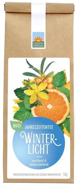 Kräutergarten Pommerland Bio-Tee Winterlicht