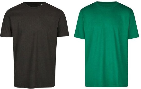 Brandless Basic Bio T-Shirt (Men Nr.3 ) Doublepack GOTS