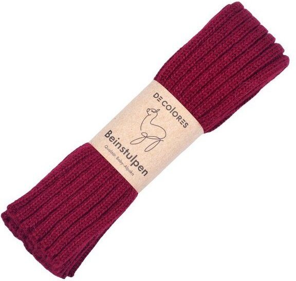 De Colores Beinstulpen aus Alpaka