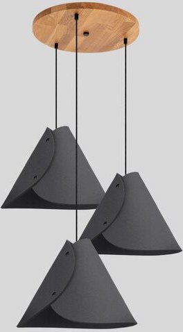 ALMUT von Wildheim 3er Hängelampe aus 100 % Merino Wollfilz Naturleuchte mulesingfrei