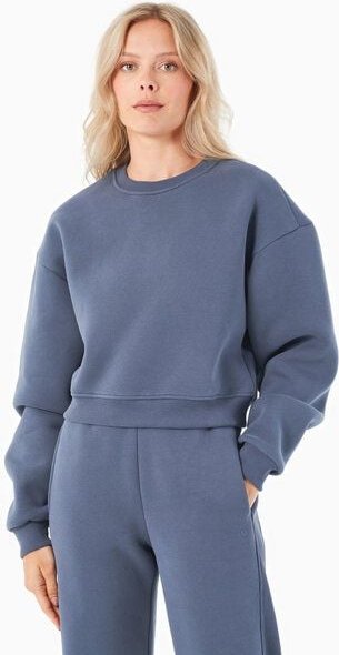 ORGANICATION SILLIVIA | Essentials Travel Crop-Sweatshirt aus Bio-Baumwolle und recyceltem Polyester