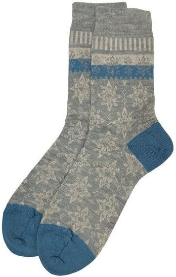 Grödo Damen Eissternsocke kbT Wolle Bio Baumwolle Elasthan