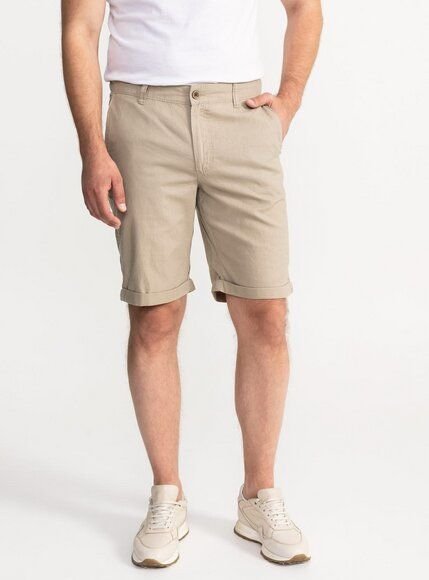 De IONESCU Carpatica Leinen-Shorts - Bermuda