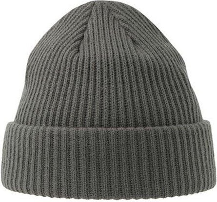 Atlantis Headwear Beanie Atmungsaktive Ripp-Strick-Mütze mit Bündchen