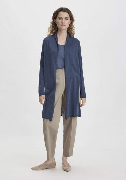 hessnatur Strick Jacke Oversized aus TENCEL Lyocell mit Bio-Baumwolle