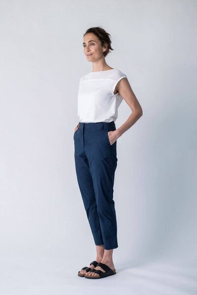 Grenz/gang Damen Chinohose / Martha aus Bio-Baumwolle