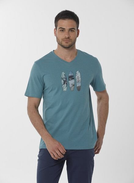 ORGANICATION T-Shirt aus Bio-Baumwolle mit Print