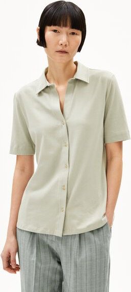 ARMEDANGELS NALITAA BLOUSE Damen Bluse aus Bio-Baumwoll Mix