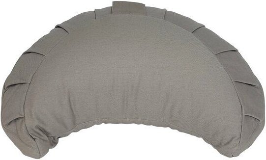 BAGHI Meditationskissen Halbmond basic aus Bio-Baumwolle kbA - Sitzhöhe 12cm