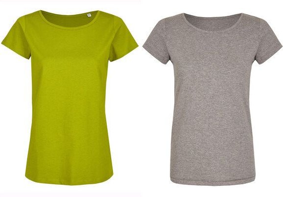 Brandless Basic Bio T-Shirt (ladies) Doublepack GOTS