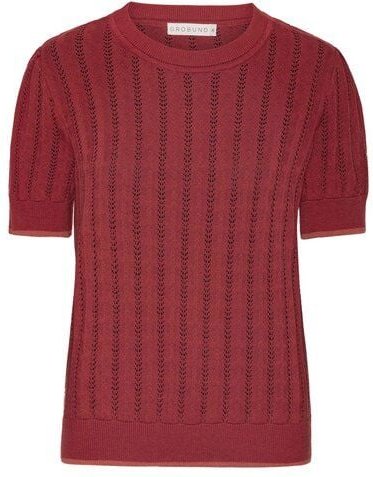 GROBUND Almine tee mit Kontrast - GOTS zertifiziert