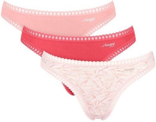 Sloggi 3er Pack GO Crush String Bio-Baumwolle