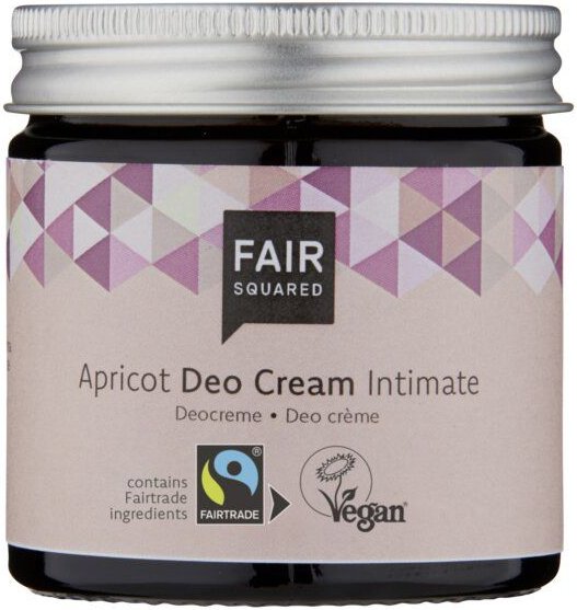 FAIR SQUARED Intimate Deo Cream Apricot - wohltuende Intimpflege für jeden Tag
