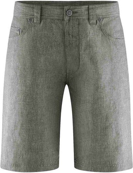 HempAge 5-Pocket Shorts meliert Hanf/Biobaumwolle