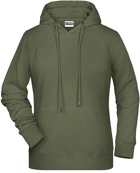 James & Nicholson Damen College Hoodie Hoody Kapuzenpullover Kapuzenpulli Meliert Melang