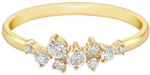 Eppi Cluster-Ring mit Lab Grown Diamanten Isolde