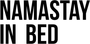 Photocircle Poster / Leinwandbild - Namastay in Bed No5