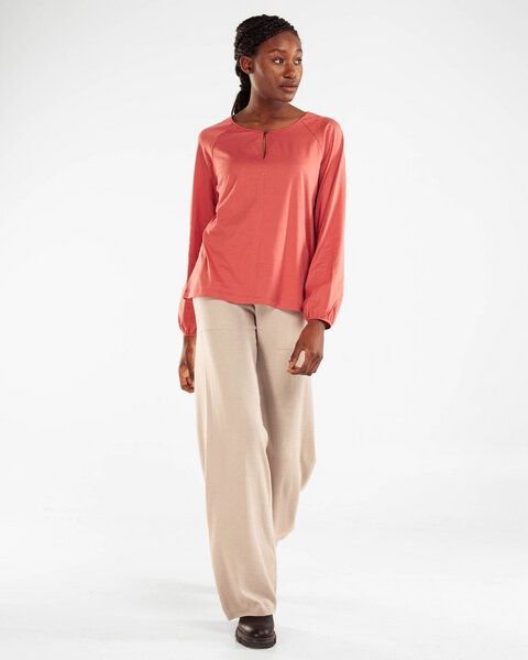 Alma & Lovis Feminines Blusenshirt aus Bio-Baumwolle | Raglan Blouse