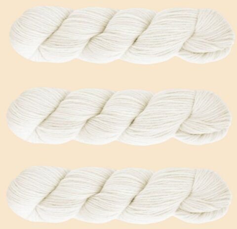 verdonna Kennlernbox 4FÜR3: handgesponnene Alpakawolle zum Stricken, DK, Babyalpaka, Feinstrick, je 100 Gramm