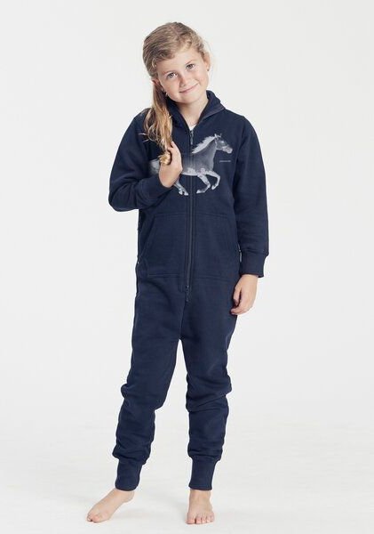 Peaces.bio - handbedruckte Biomode Jumpsuit Horsepower Kinder