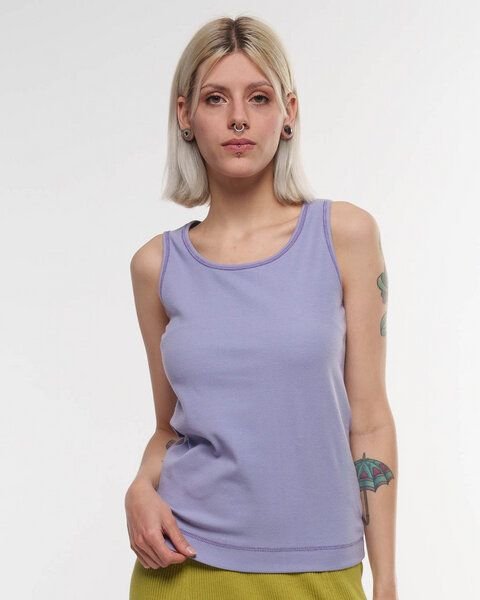 Alma & Lovis Casual Rippjersey-Top aus reiner Organic Cotton | Rib Derby Top