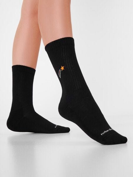 Natural Vibes Tennissocken Universe | World Socken | Shooting Star Socken | BIO GOTS-zertifiziert | Bunte Socken | Herre...
