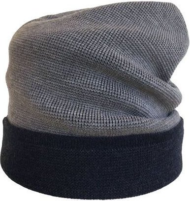 austriandesign.at BeanieMütze reversibel aus extrafeiner Merinowolle