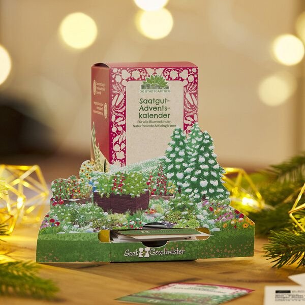 Die Stadtgärtner Saatgut-Adventskalender "Winterlandschaft"