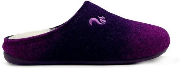 Hausschuh "thies ® Eco Shade Slipper" aus weichem, recyceltem Wollfilz