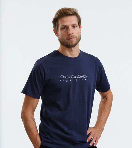 GARY MASH T-Shirt High Five aus Bio-Baumwolle