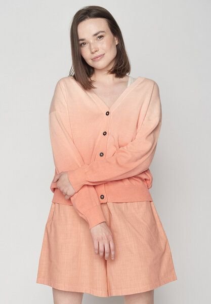 GREENBOMB Chic – Bequeme Strickjacke aus Bio-Baumwolle / GOTS / Fair & Vegan