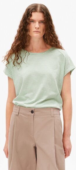 Thumbnail - ARMEDANGELS SLUB JERSEY STRIPE Damen T-Shirt aus Bio-Baumwolle
