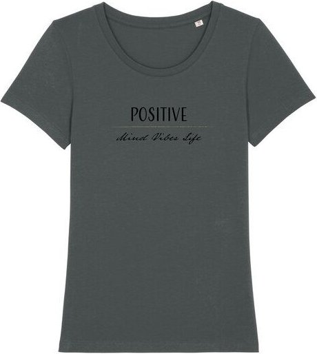 Bio Damen T-Shirt Amorous "Positive Vibes" von Human Family