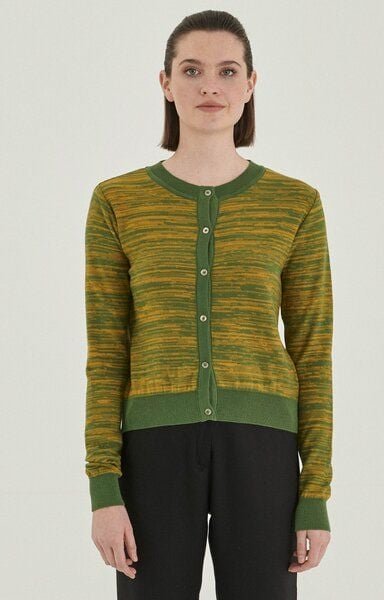 ORGANICATION Strickjacke Knopfleiste mit Bio-Baumwolle