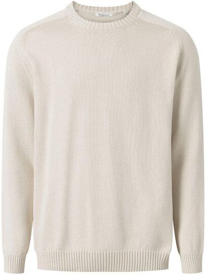 KnowledgeCotton Apparel Strickpullover CREW NECK aus Bio-Baumwolle