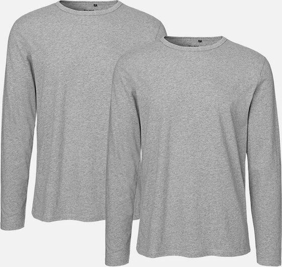 Neutral® Neutral Doppelpack Long Sleeve Shirt Herren - Bio-Baumwolle