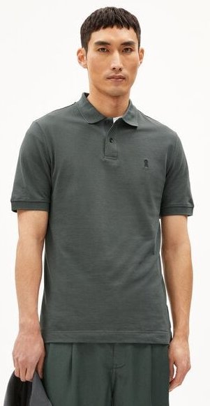 ARMEDANGELS FIBRAAS - Herren Polo T-Shirt Regular Fit aus Bio-Baumwolle