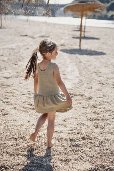 PETER JO Kleid Chloe Olive Flower