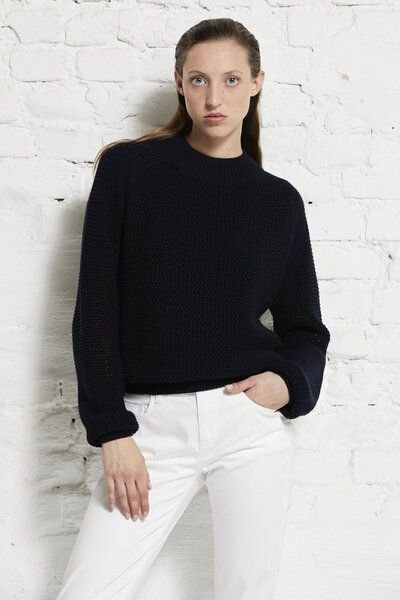 Wunderwerk Damen Pullover aus Bio Baumwolle "Turtleneck knitmix"