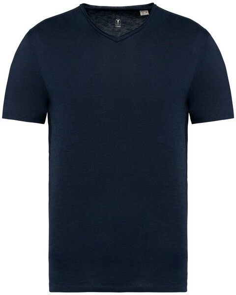 YTWOO Essentials Herren-Slub-T-Shirt aus biologischer Baumwolle