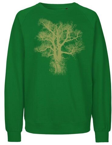 Peaces.bio - handbedruckte Biomode Bio Herren-Sweatshirt Chestnut