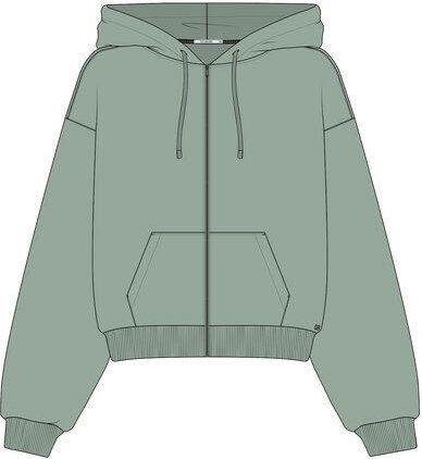 GREENBOMB Basic Vale - Lässige Sweatjacke aus Bio-Baumwolle / GOTS / Fair & Vegan