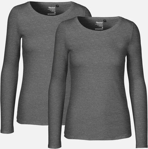 Neutral® Doppelpack Long Sleeve Shirt - Bio-Baumwolle