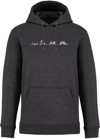 Brandless Basic Bio Hoody Nr. 4 Bicycle Line 350g/m² XXS - 3 XL