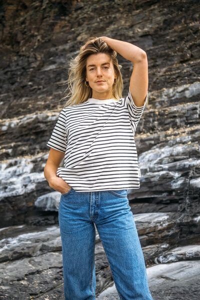 JONNA – Heavy T-Shirt (Damen) aus 100% Bio-Baumwolle (GOTS) von SALZWASSER